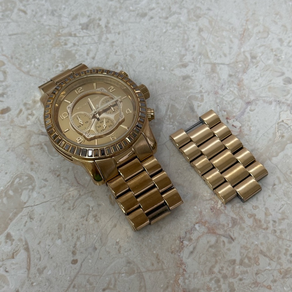 Gold Michael Kors Watch